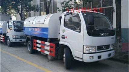 福田5方車廂可卸式垃圾車 專為城市環衛打造的高效運輸利器